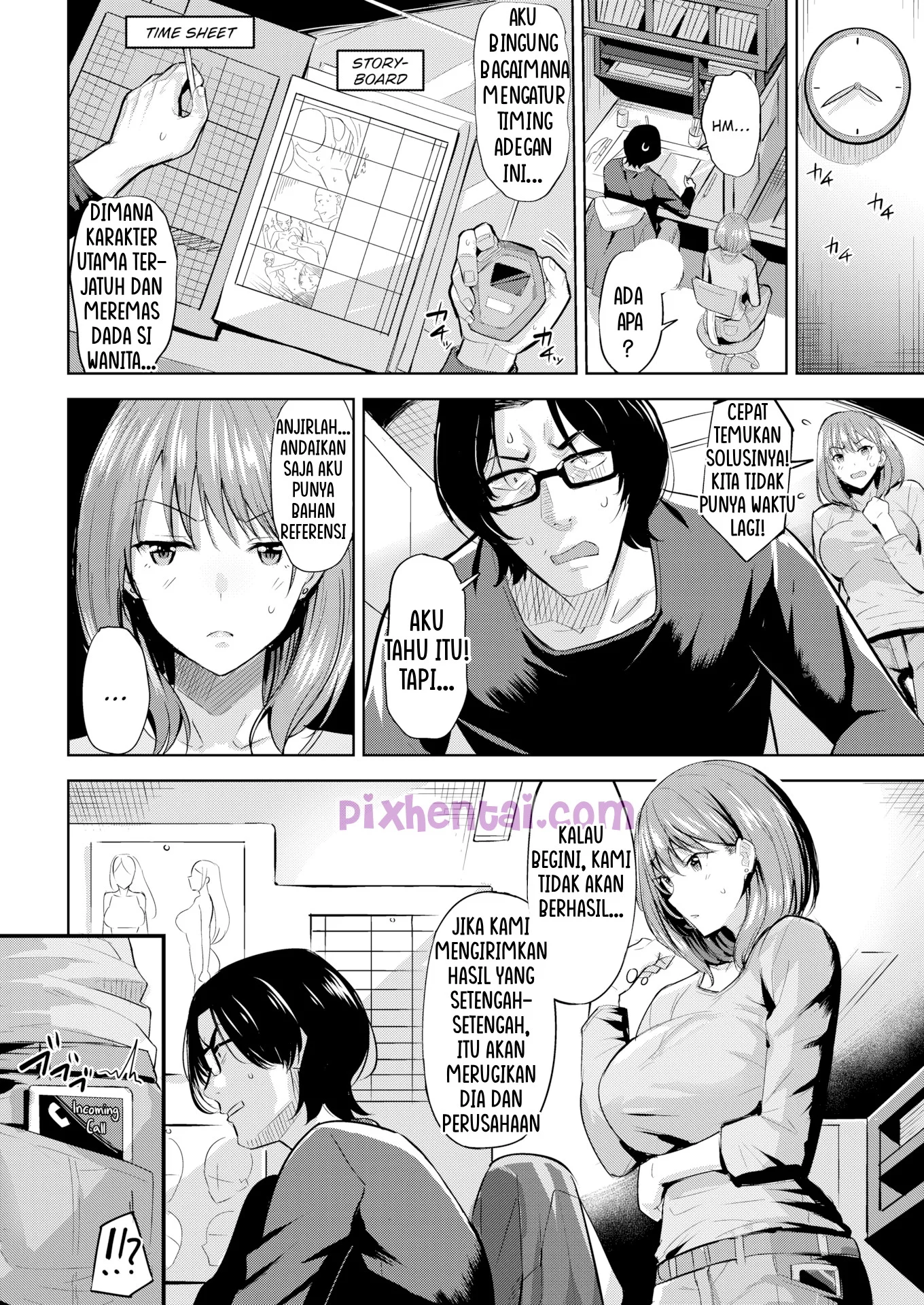 Komik hentai xxx manga sex bokep Susuku Jadi Bahan Referensi Animator 4